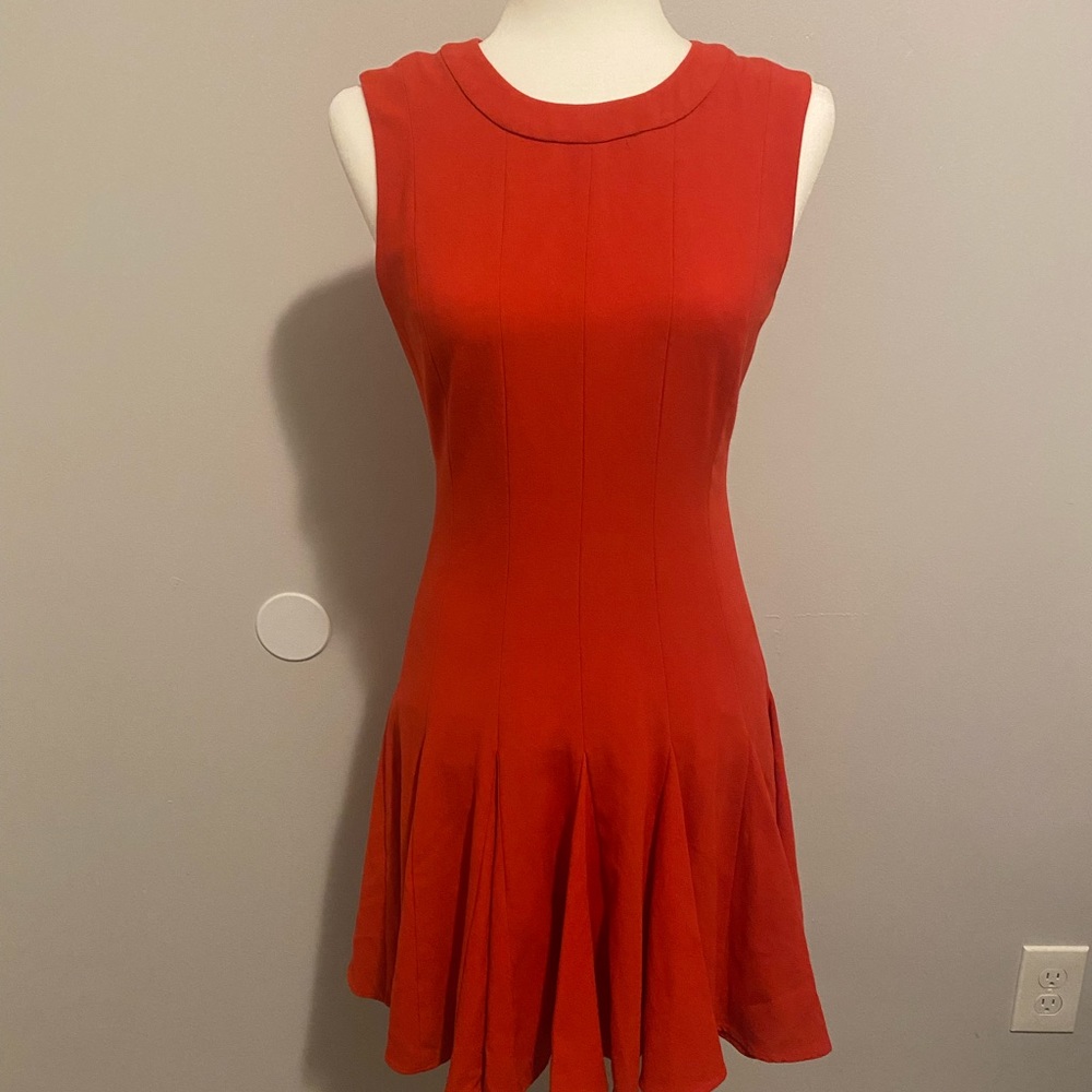 BCBG Maxazria Red Fit and Flare